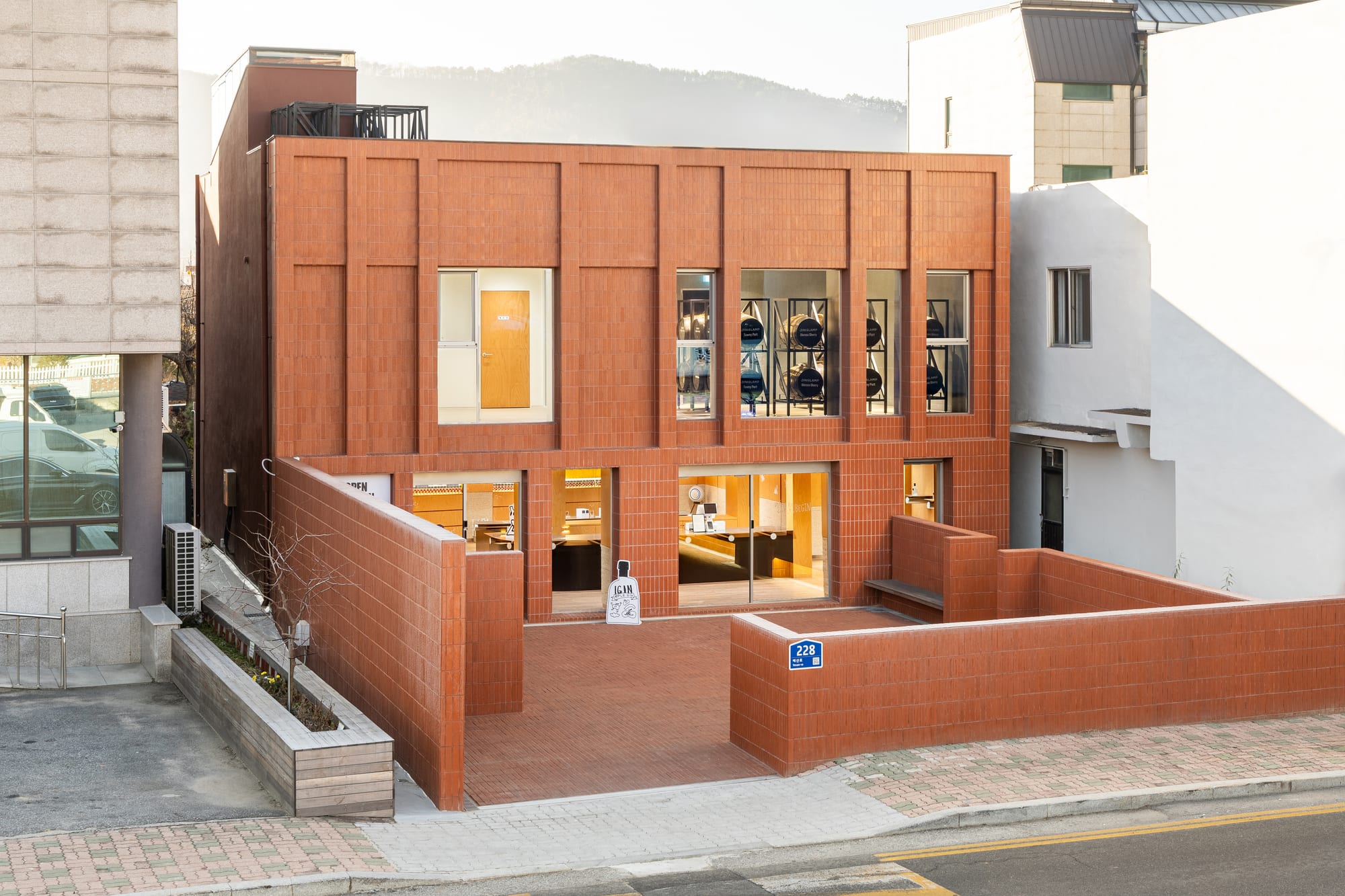 The JINI'S LAMP distillery in Yesan